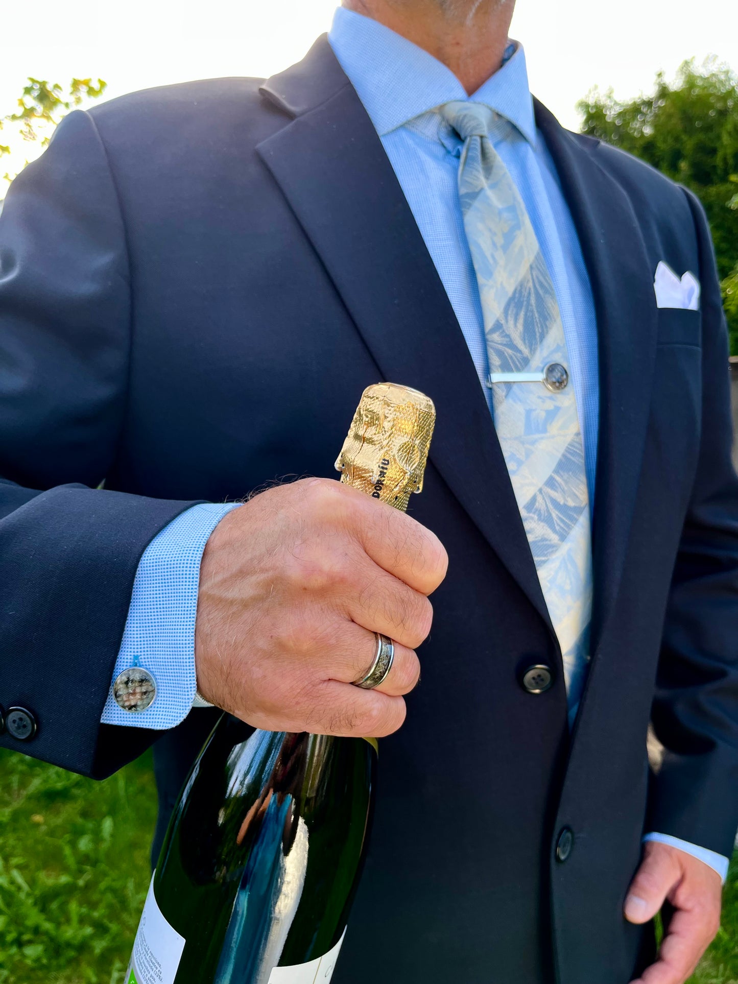 Trout tie pin & cufflinks